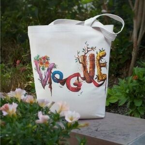 Vogue Salvador Dali Canvas Tote Bag
Graphic Artwork